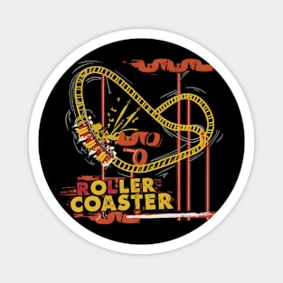 Roller Coaster Adventure, Rolling with Difficulty Magnet